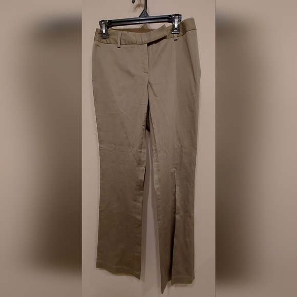 Mario Serrani Tan Boot Cut Flare Pants - Picture 1 of 5